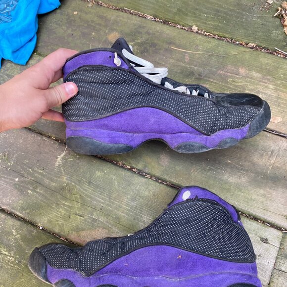 2021 Air Jordan 13 Retro Court Purple Size 10.5 - Picture 4 of 8